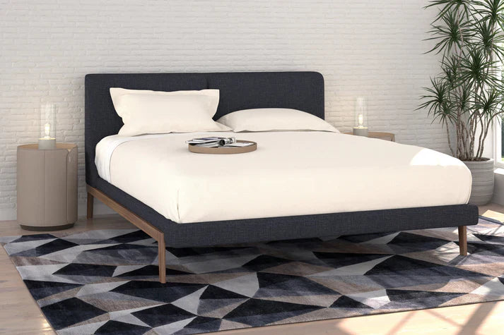 FAIT AU QUÉBEC-Ensemble housse de couette BRAD ( Gris ou ivoire ) Housse de couette ,disponible chez Literie-Déco et moi