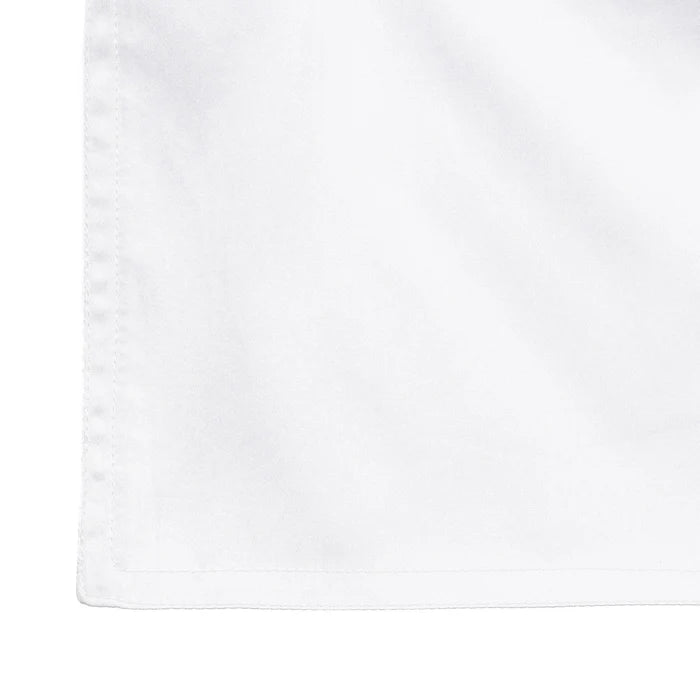 Taie en percale de coton - Blanc Classique taies ,disponible chez Literie-Déco et moi