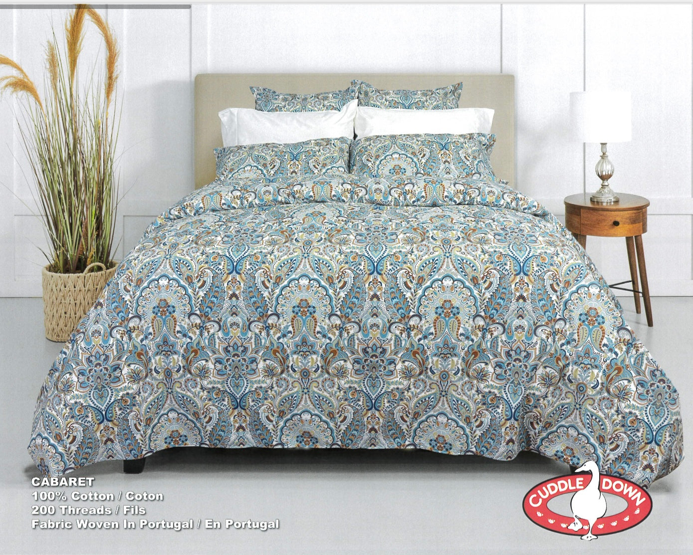 (Fait au Canada) Ensemble de housse de couette Cabaret Housse de couette ,disponible chez Literie-Déco et moi