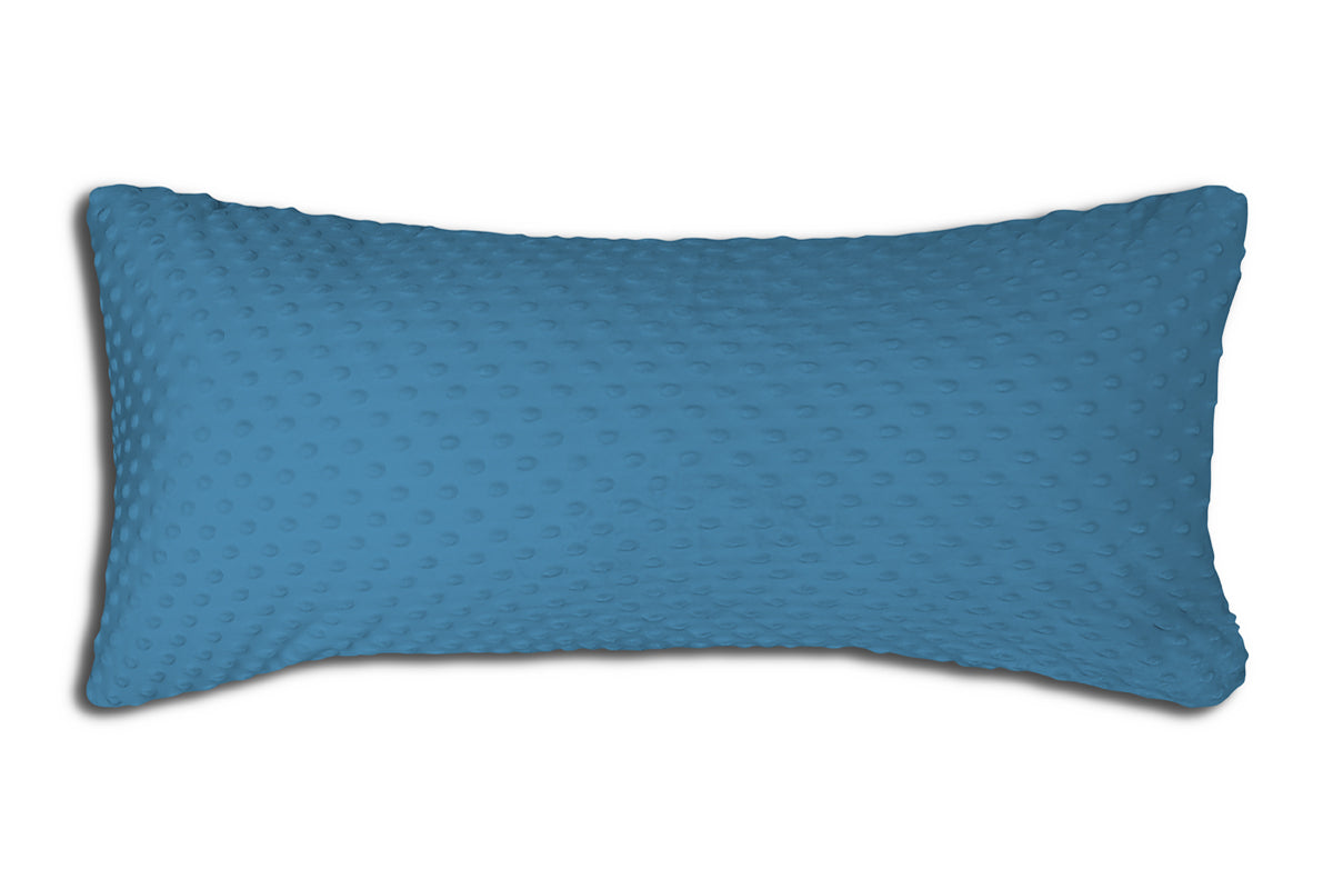 Coussins texture DOT ( Bleu Paon) Coussins ,disponible chez Literie-Déco et moi