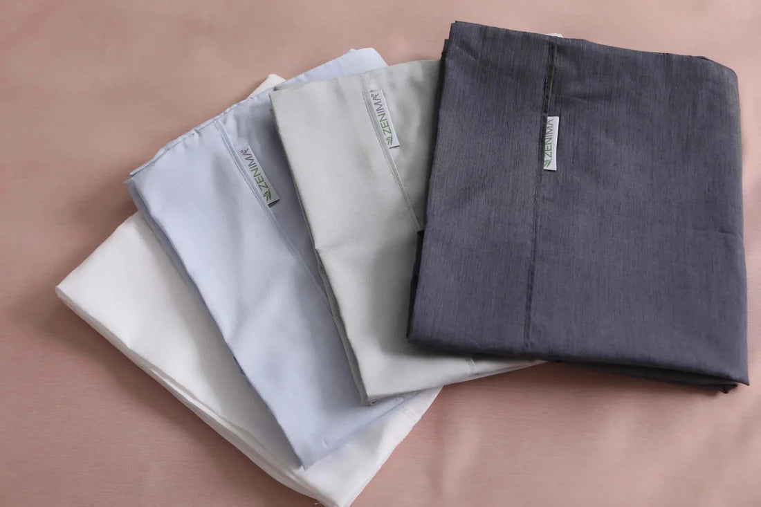 ( Fait au Québec ) Housse de couette KALYA( polyester / rayonne bambou , 180 fils ) Housse de couette ,disponible chez Literie-Déco et moi