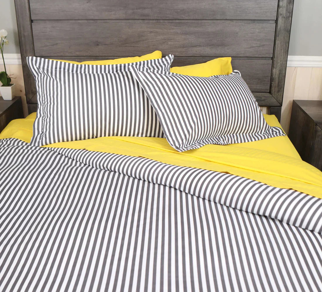 ( Fait au Québec ) Housse de couette BALNAO,220 fils )- 11 teintes disponibles ) Housse de couette ,disponible chez Literie-Déco et moi
