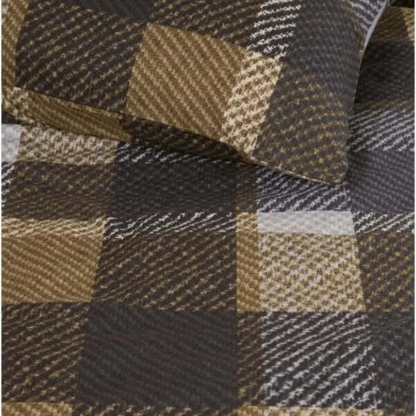 Housse de couette à carreaux CITY- Par Brunelli - Premium Housse de couette from Brunelli - Just $139.99! Shop now at Literie-Déco et moi