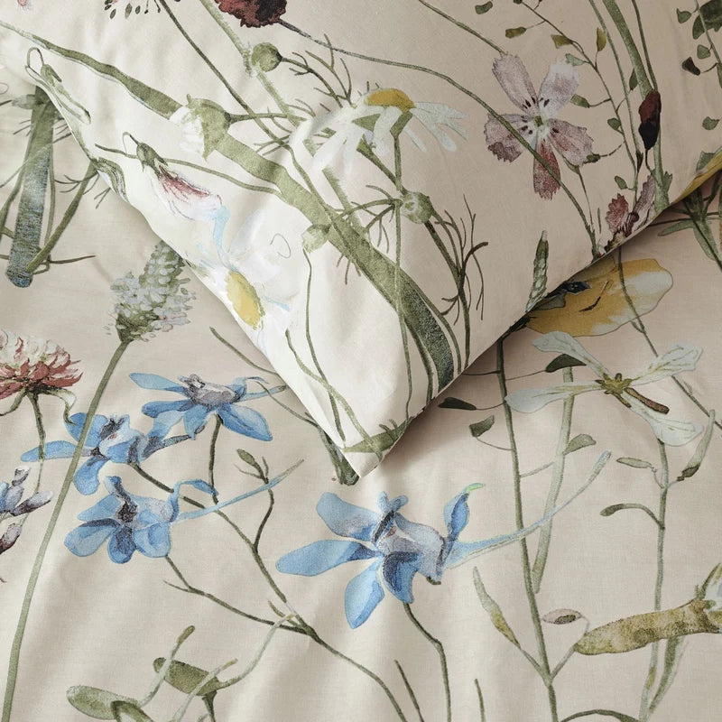 Ensemble housse de couette fleurie MÉLODIE - Par Brunelli (Livraison AUTOMNE 2026)