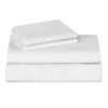 Collection Hôtel -Ensemble draps en percale coton-poly (250 fils)- Blanc de Daniadown – PRODUIT de qualité chez Literie & Déco et Moi