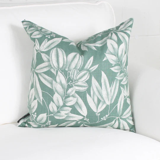 ( Fait au Québec ) - Coussin PHILBOIS ( Vert ) Coussins ,disponible chez Literie-Déco et moi
