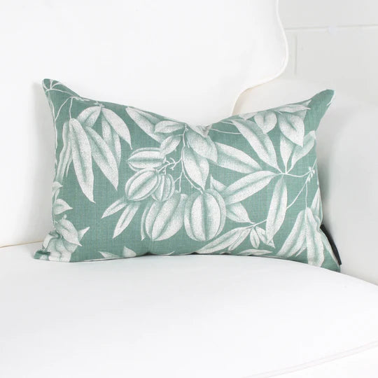 ( Fait au Québec ) - Coussin PHILBOIS ( Vert ) Coussins ,disponible chez Literie-Déco et moi