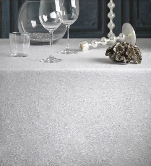 Nappe téflon Neige NAPPES  ,disponible chez Literie-Déco et moi