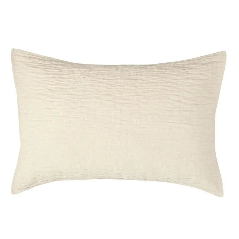 Housse de couette texturée creme BARBARA- Par Brunelli (Livraison prévue, automne 2025 ) Housse de couette ,disponible chez Literie-Déco et moi