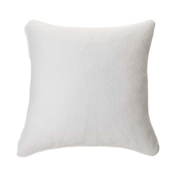 Cache oreiller européen piqué blanc CONTEMPORAIN ( 25'' x 25'')- Par Brunelli Cache OREILLER EUROPEEN ,disponible chez Literie-Déco et moi