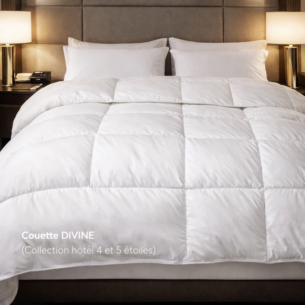 Couette DIVINE (Collection hôtel 4 et 5 étoiles) - Couettes Zénima - Literie-Déco et moi