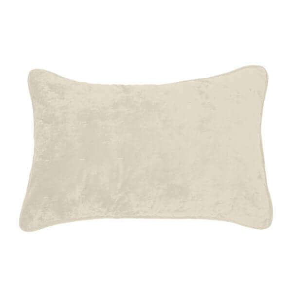 Courtepointe en velours ivoire LOUNGE- Par Brunelli - Courtepointe Brunelli - $33.99! Literie-Déco et moi