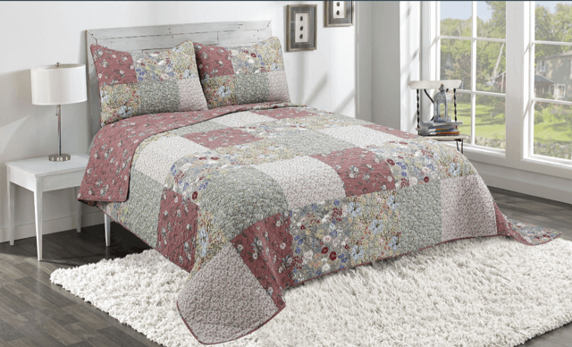 Courtepointe SOJOURN ( Jeté SOJOURN aussi disponible ) - Literie - Déco et moi