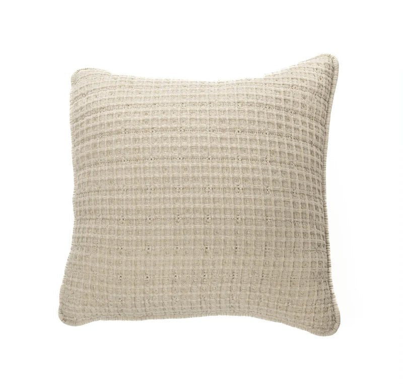 Courtepointe naturel en coton gaufré Spirit- Par Brunelli ( Livraison printemps 2026) - Literie-Déco et moi