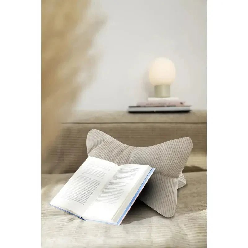 Coussin de lecture INGA ( Ivoire ) - Literie - Déco et moi