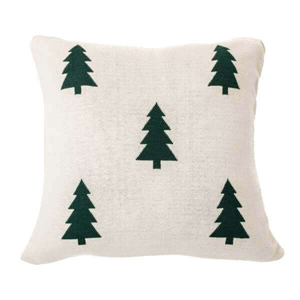 Coussin en tricot crème SAPINO ( 18'' x 18'')- Par Brunelli - coussins Brunelli - Literie-Déco et moi