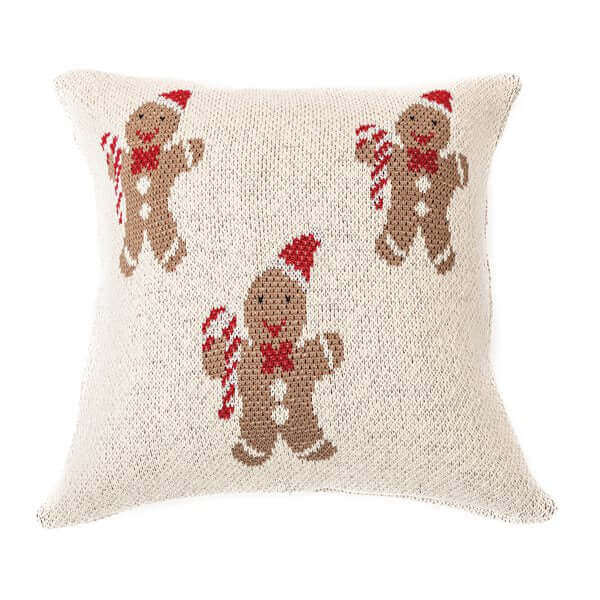 Coussin en tricot naturel BONHOMME ( 18'' x 18'')- Par Brunelli - coussins Brunelli - $47.95! Literie-Déco et moi