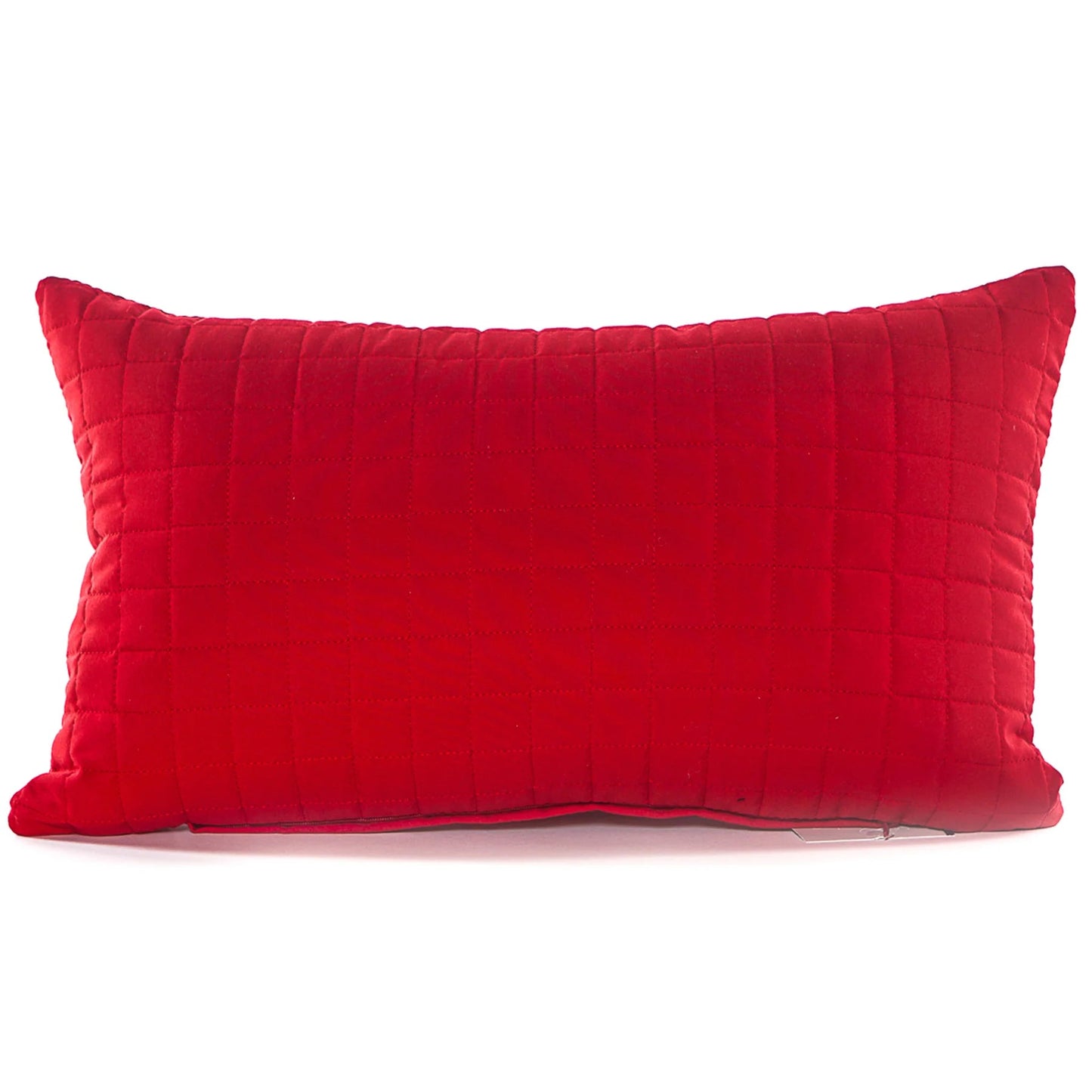 Coussin GRID (Rouge) ( 12'' x 20'') de Gouchee – PRODUIT de qualité chez Literie & Déco et Moi