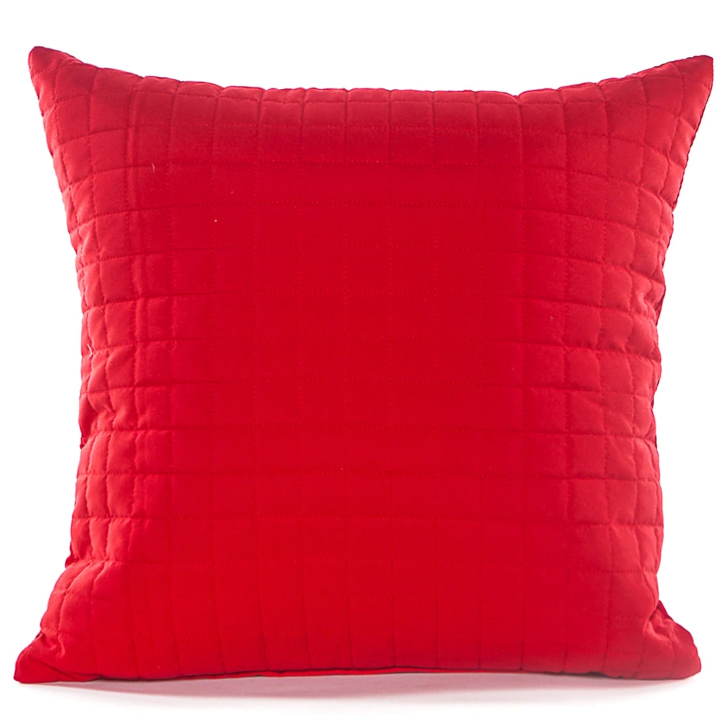 Coussin GRID (Rouge ) ( 18'' x 18'') de Gouchee – PRODUIT de qualité chez Literie & Déco et Moi