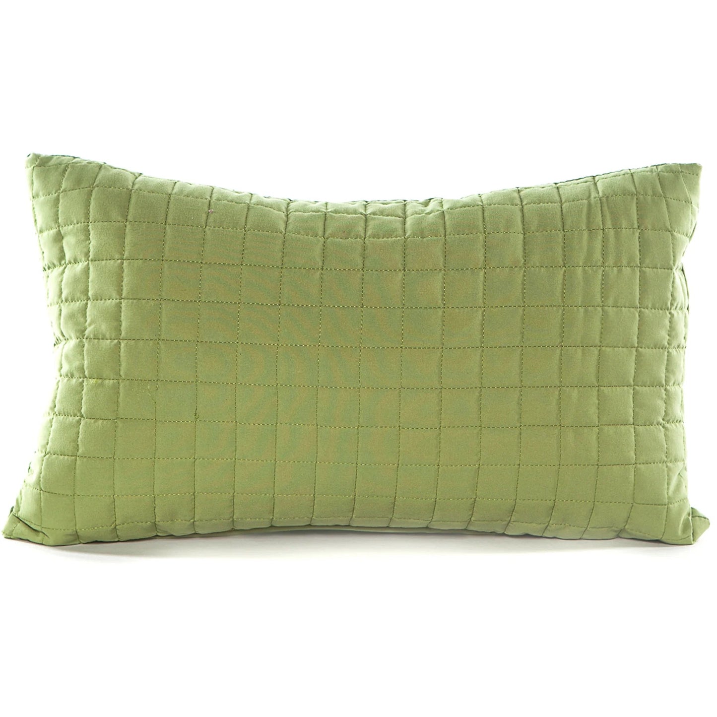 Coussin GRID (Vert Sauge) ( 12'' x 20'') de Gouchee – PRODUIT de qualité chez Literie & Déco et Moi
