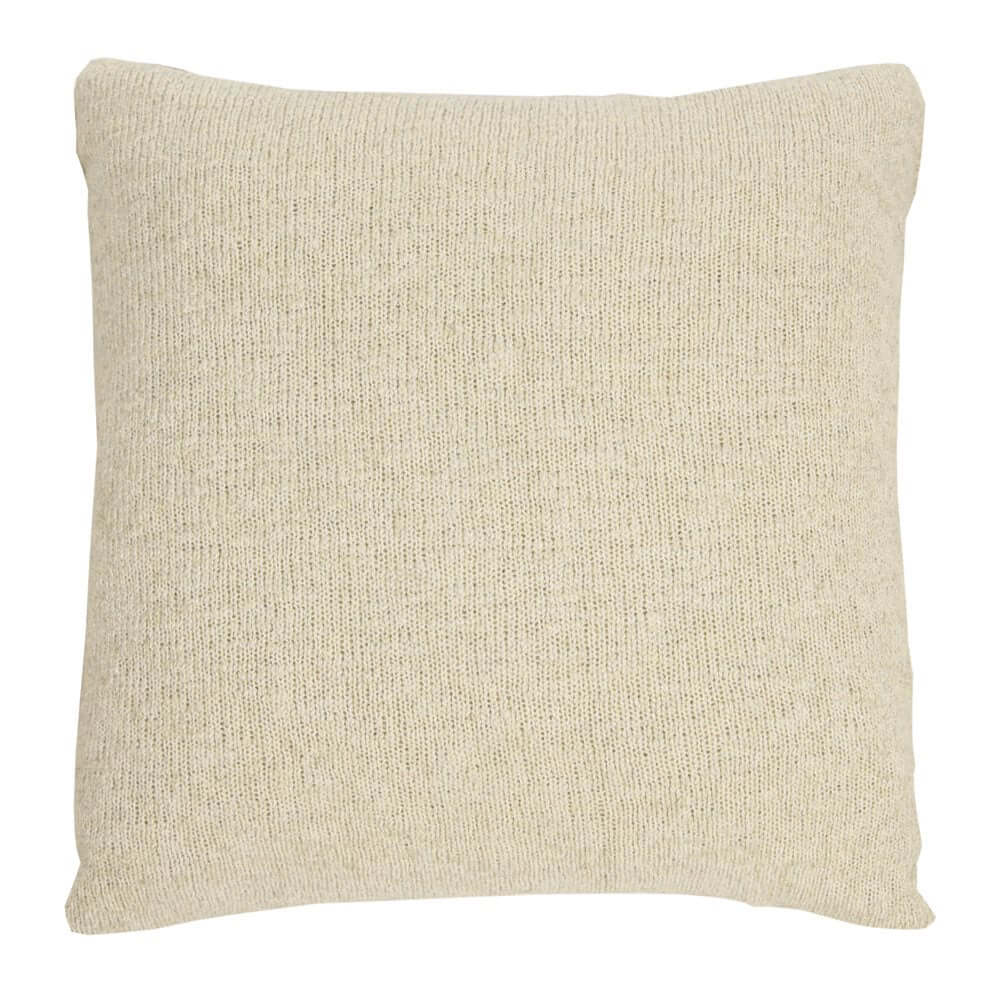 Coussin naturel YEPA ( 18'' x 18'') - Par Brunelli - Literie - Déco et moi