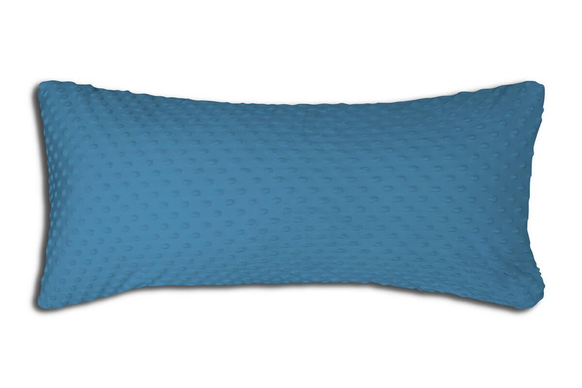 Coussins texture DOT ( Bleu Paon) - Coussins rjs trading - Literie-Déco et moi