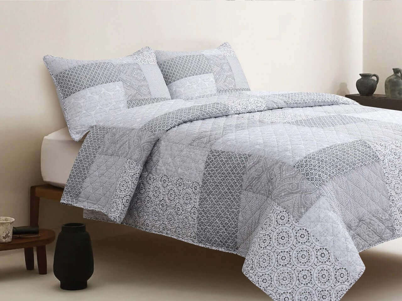 Ensemble de courtepointe ARTISAN ( Jeté Artisan aussi disponible) - Courtepointe Literie-Deco & moi - $169.99! Literie-Déco et moi
