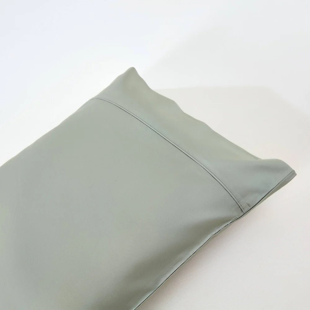 Ensemble de draps en coton biologique , 500 fils ( Vert ) - Draps Literie & Déco et moi - Literie-Déco et moi
