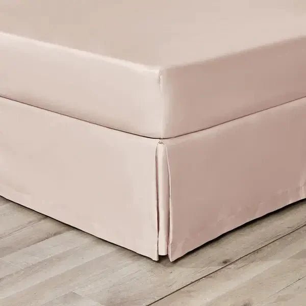 Ensemble de housse de couette en coton PIMA ( 400 fils ) - ( Pétale Rose ) - Literie - Déco et moi