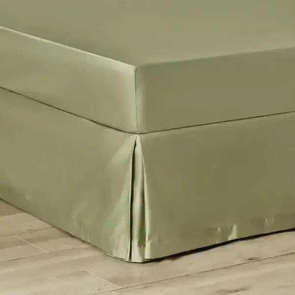 Ensemble de housse de couette en coton PIMA ( 400 fils ) - Vert Cypress - Literie - Déco et moi