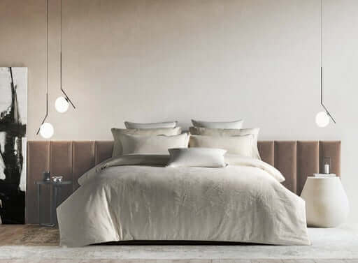 Ensemble de housse de couette HABITAT BISCOTTI - Housse de couette Daniadown - Literie-Déco et moi
