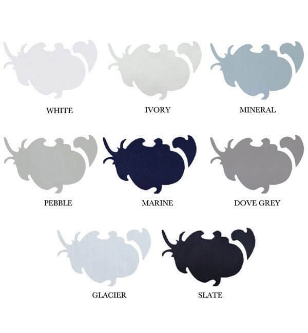 (Fait au Canada) Jupe de lit en percale DELUXE-Par Cuddle Down (8 teintes disponibles) DRAPS ,disponible chez Literie-Déco et moi