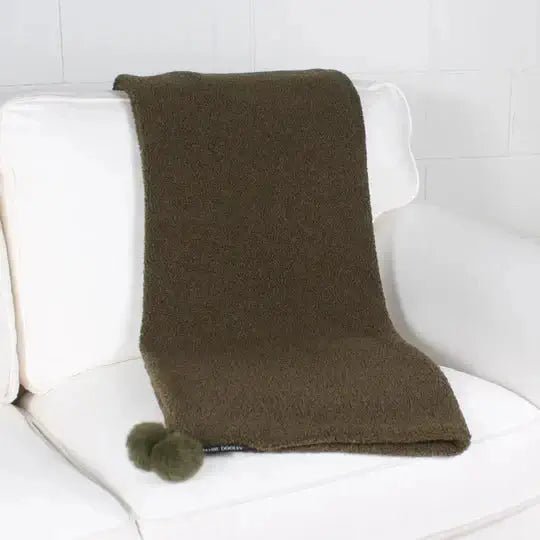 ( Fait au Québec ) Chemin de lit TEDDY ( 4 teintes disponibles ) - Chemin de lit Accent mode - Literie-Déco et moi