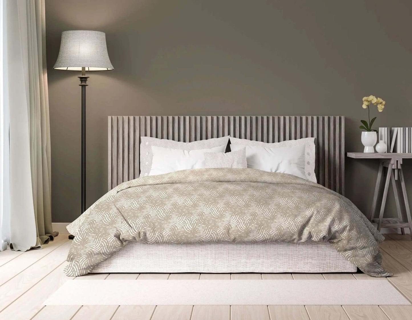 FAIT AU QUÉBEC - Couvre-lit TIGER - couvre-lits CHÉNÉ - $399.95! Literie-Déco et moi