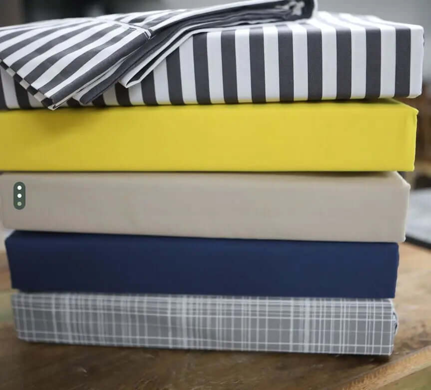 ( Fait au Québec )Ensemble draps rayonne de bambou / polyester BALNAO ( 220 fils) - Literie - Déco et moi