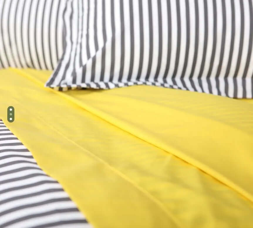 ( Fait au Québec )Ensemble draps rayonne de bambou / polyester BALNAO ( 220 fils) - Literie - Déco et moi