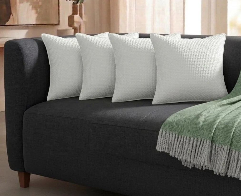 FAIT AU QUÉBEC- Housse de couette SAPHORA ( Blanc ) - Housse de couette CHÉNÉ - Literie-Déco et moi