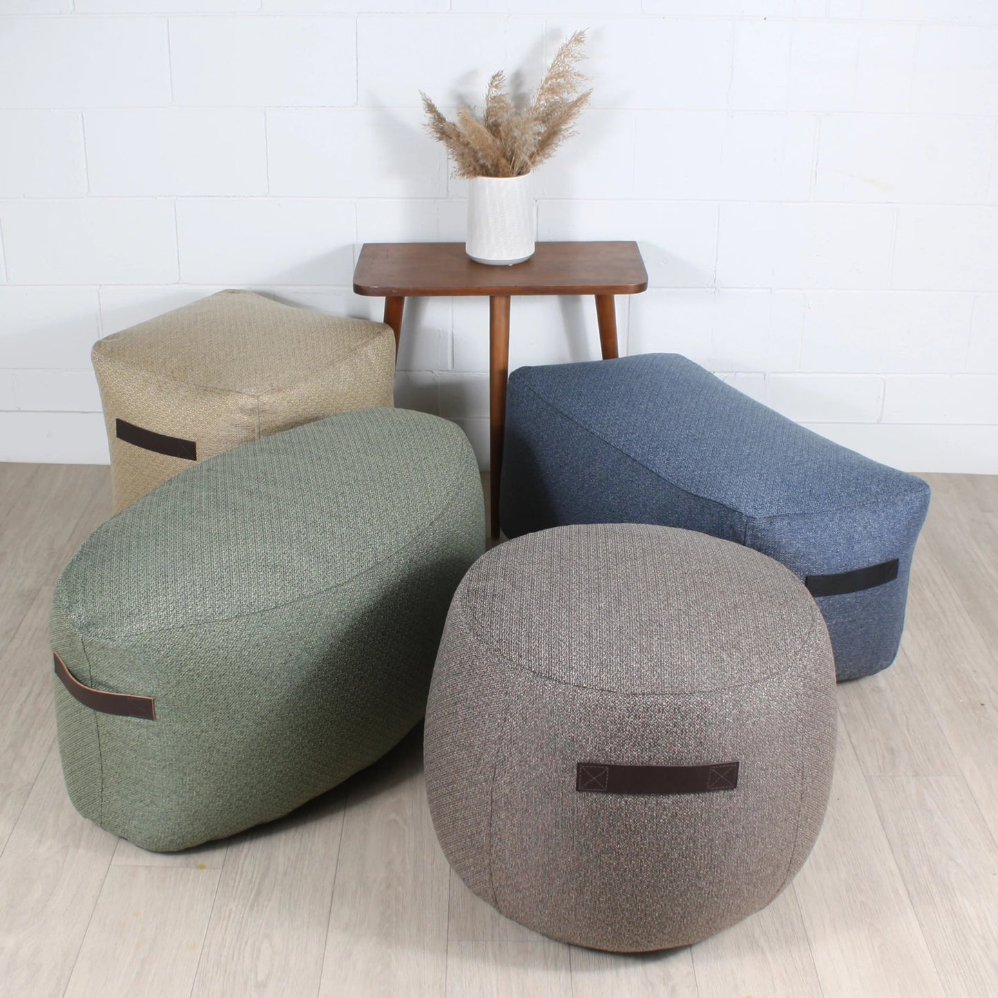 FAIT AU QUÉBEC - Pouf rectangulaire NORDIC ( 7 teintes disponibles ) - Literie - Déco et moi