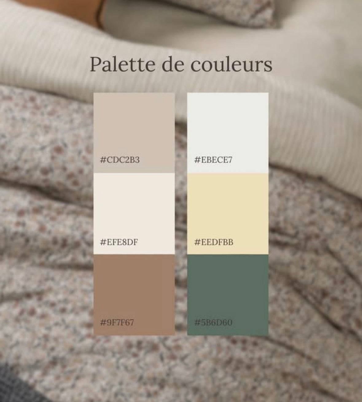 Ensemble housse de couette fleurie HARVEST- Par Brunelli (DE RETOUR MI-OCTOBRE 2026) - Housse de couette Brunelli - Literie-Déco et moi