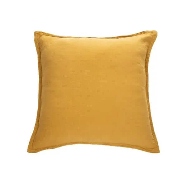 Housse de couette MUSLIN ( JAUNE )- Par Brunelli - Housse de couette Brunelli - Literie-Déco et moi