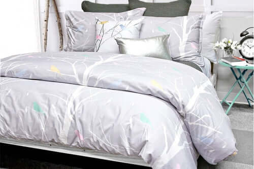 Housse de couette SILHOUETTE - Literie - Déco et moi