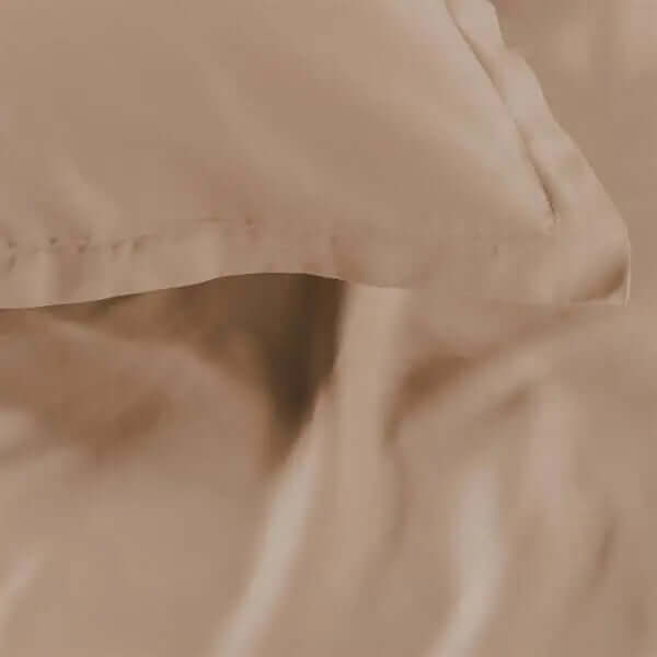 Housse de couette taupe SMOOTHIES- Par Brunelli - Housse de couette Brunelli - Literie-Déco et moi