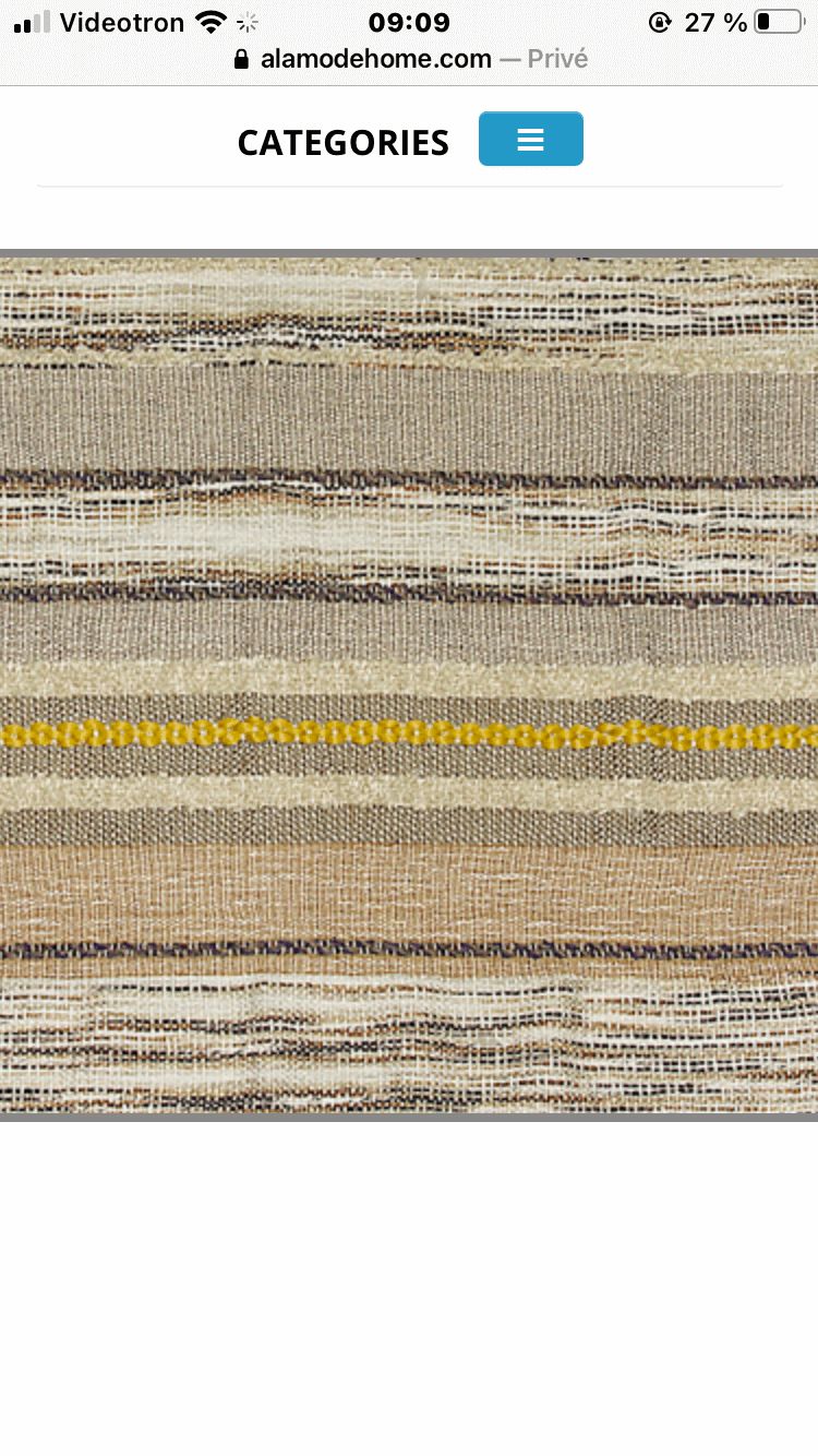 Jeté Asger jaune ( 50'' x 60'') - Literie - Déco et moi