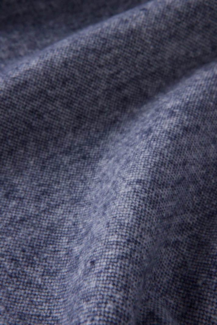 Jeté décoratif LINEN ( Bleu foncé ) ( 55''x 70'') - Jeté CHÉNÉ - Literie-Déco et moi