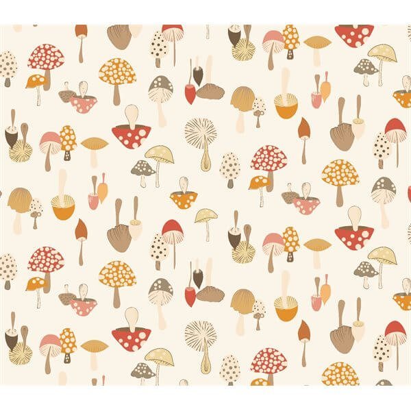 Nappe imprimée de champignons CHANTERELLE - Par Brunelli - Literie - Déco et moi