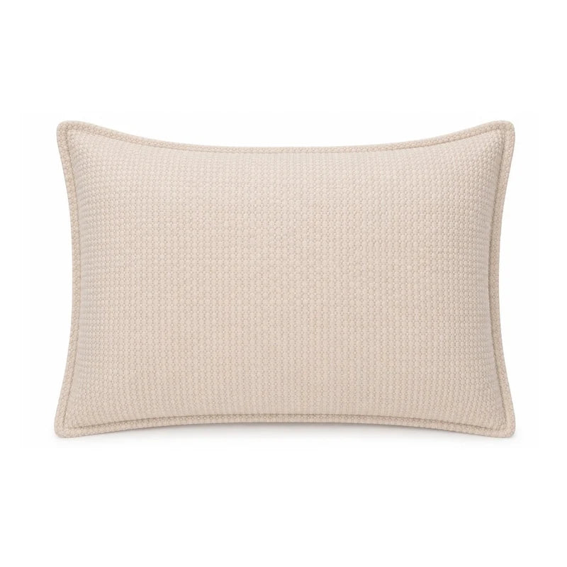 Ensemble housse de couette à rayures sable Ally - Par Brunelli - Housse de couette Brunelli - Literie-Déco et moi