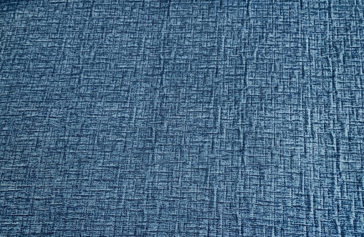 FAIT AU QUÉBEC - Couvre-lit SAPHIR ( Blanc-bleu ) - couvre-lits CHÉNÉ - Literie-Déco et moi