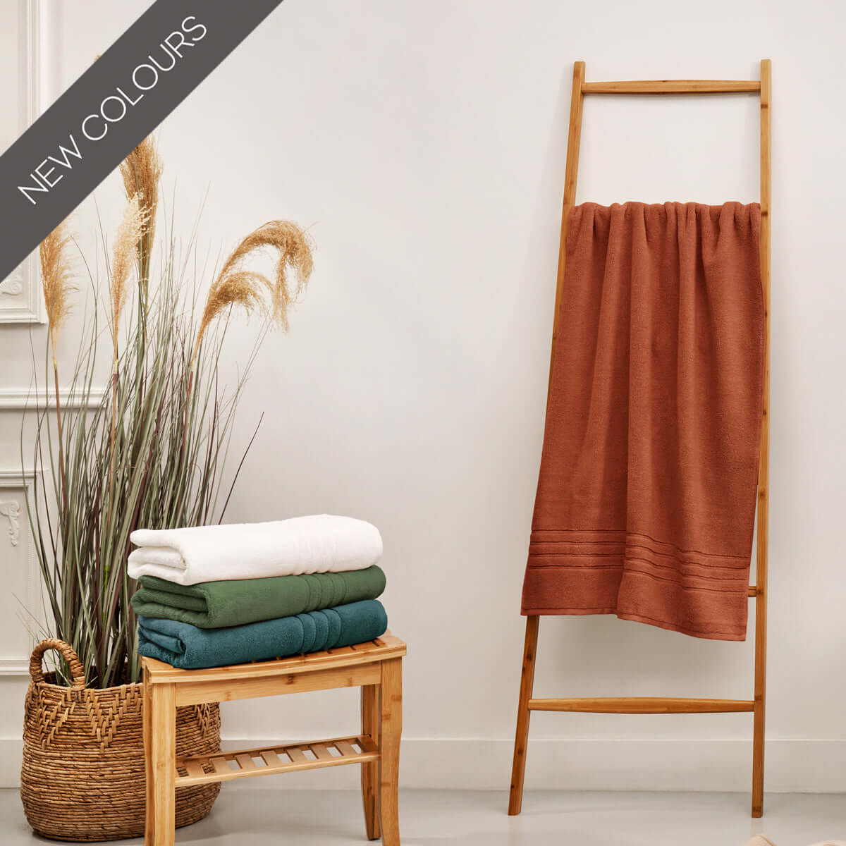 Serviettes en 100% coton PORTOFINO - Par Cuddle Down serviettes de bain ,disponible chez Literie-Déco et moi