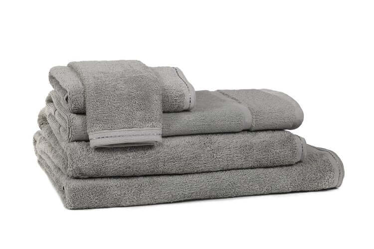 Serviettes en coton biologique NATURE ( Gris pâle ) - Literie - Déco et moi