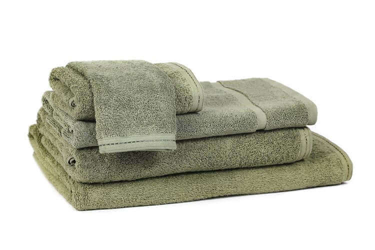 Serviettes en coton biologique NATURE ( Vert ) - serviettes de bain Literie & Déco et moi - $5.95! Literie-Déco et moi